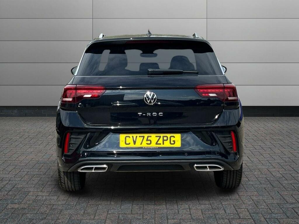 Volkswagen T-Roc 1.5 Tsi R-line Euro 6 Ss CV75ZPG Black #6