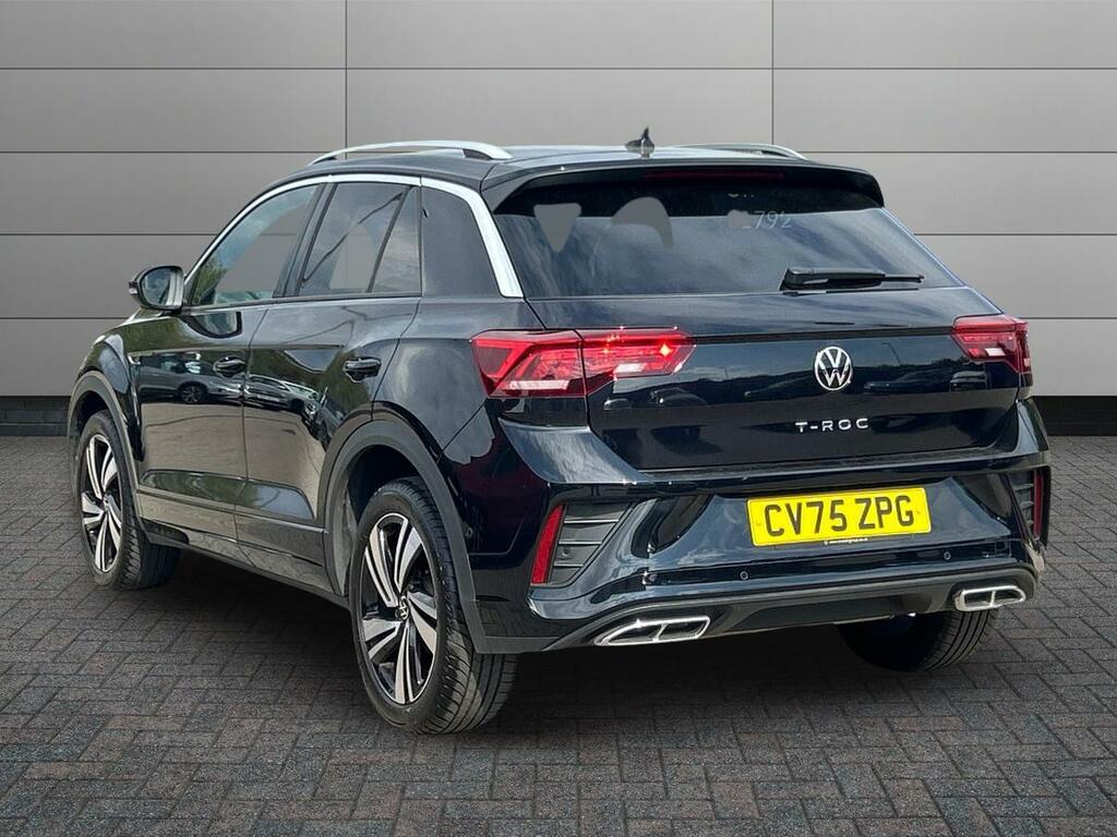 Volkswagen T-Roc 1.5 Tsi R-line Euro 6 Ss CV75ZPG Black #2