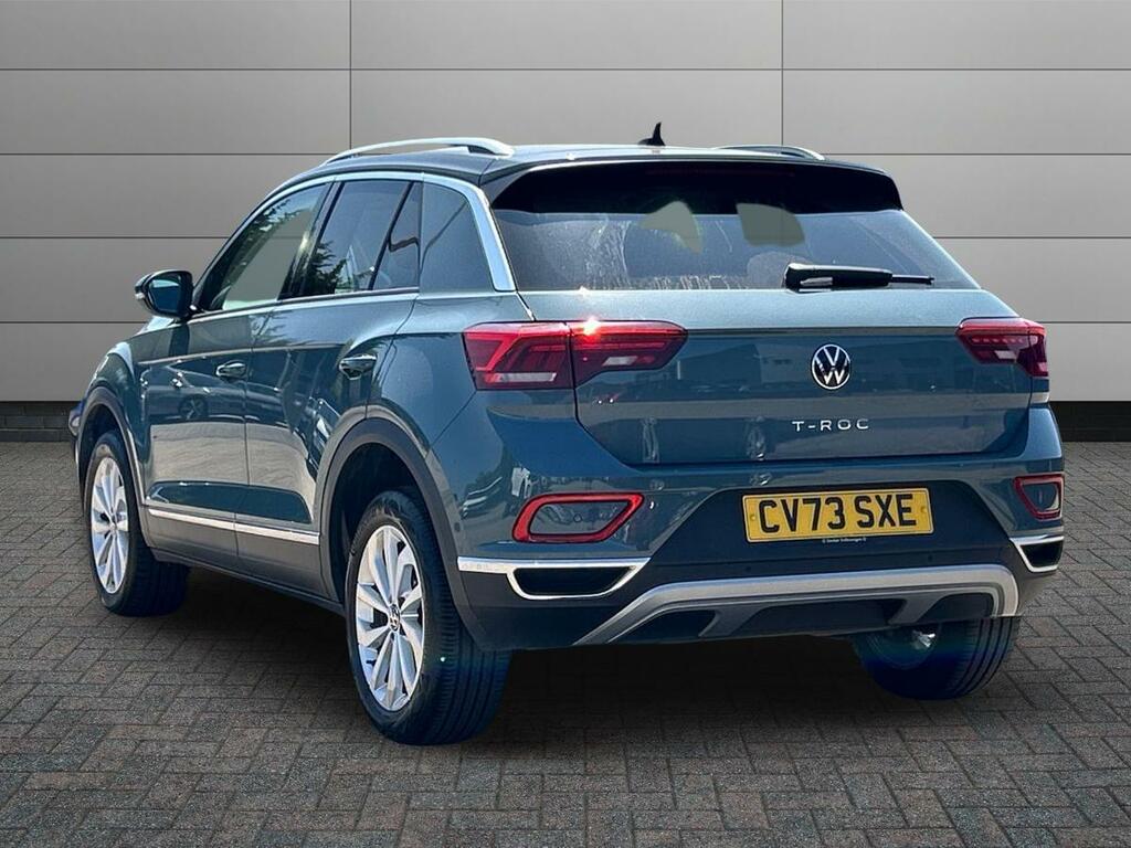 Volkswagen T-Roc 1.0 Tsi Style Euro 6 Ss CV73SXE Blue #2