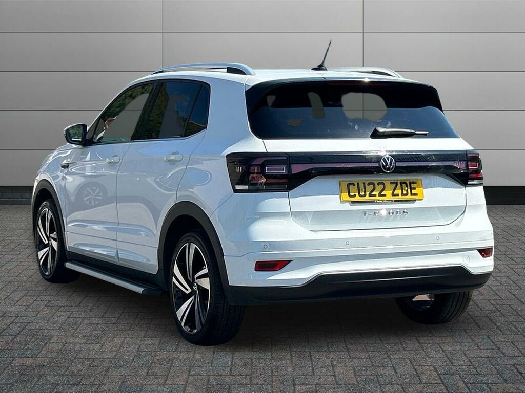 Volkswagen T-Cross 1.0 Tsi 110Ps R-line Volkswagen Warranty CU22ZDE White #2