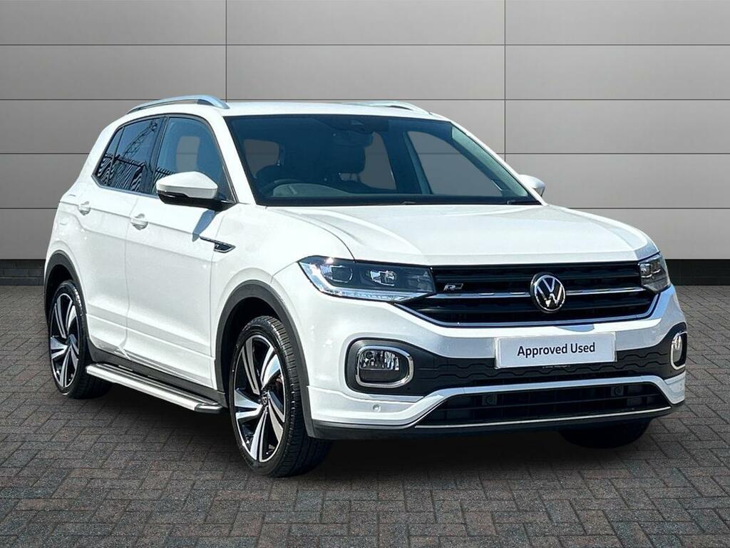 Volkswagen T-Cross 1.0 Tsi 110Ps R-line Volkswagen Warranty CU22ZDE White