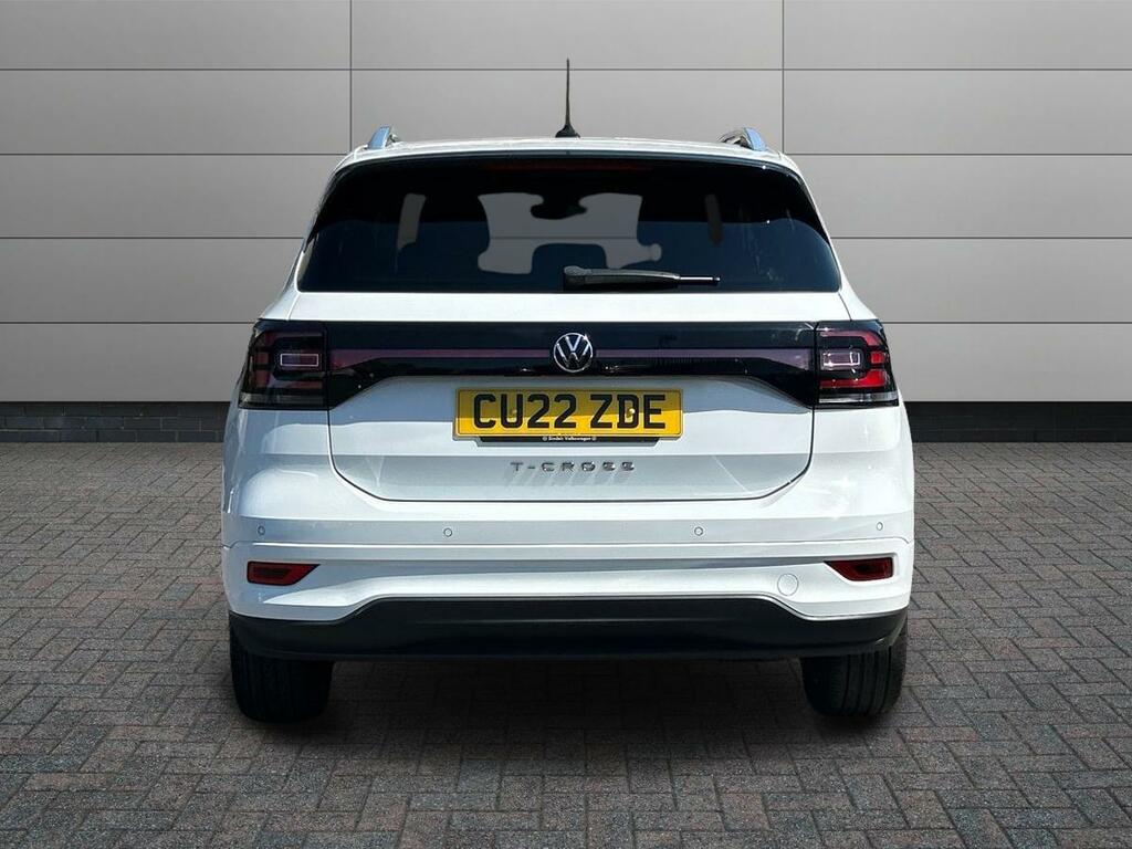 Volkswagen T-Cross 1.0 Tsi 110Ps R-line Volkswagen Warranty CU22ZDE White #6