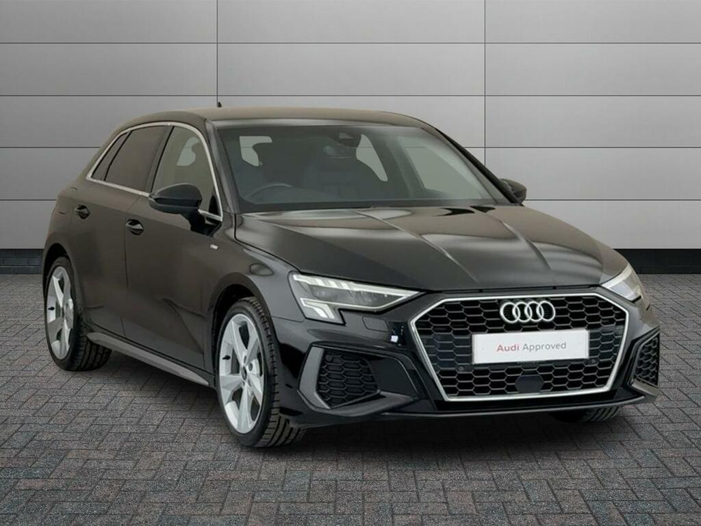 Audi A3 1.0 Tfsi 30 S Line Sportback Euro 6 Ss Black