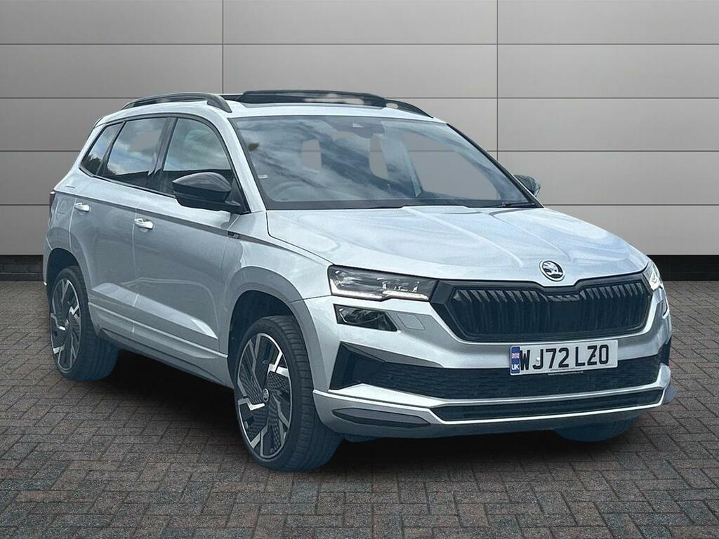 Skoda Karoq 1.5 Tsi Act Sportline Dsg Euro 6 Ss WJ72LZO Silver