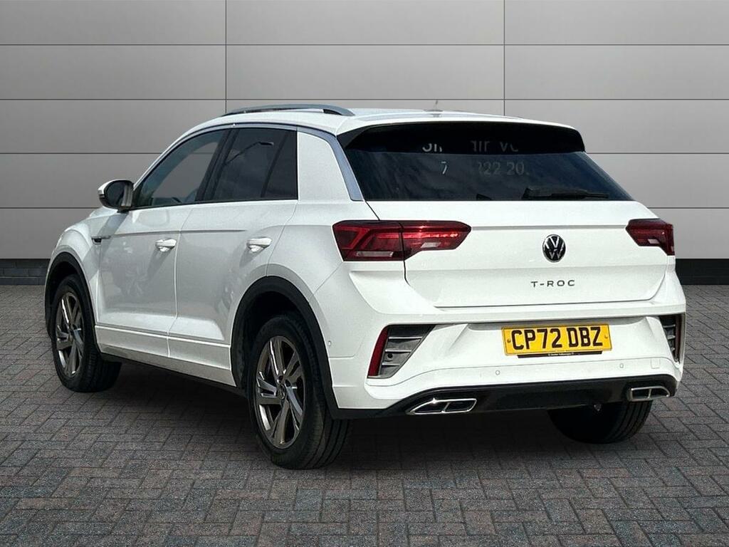 Volkswagen T-Roc 1.5 Tsi R-line Dsg Volkswagen Warranty CP72DBZ White #2
