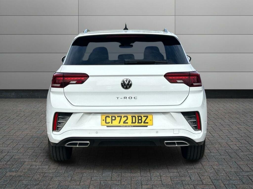 Volkswagen T-Roc 1.5 Tsi R-line Dsg Volkswagen Warranty CP72DBZ White #6
