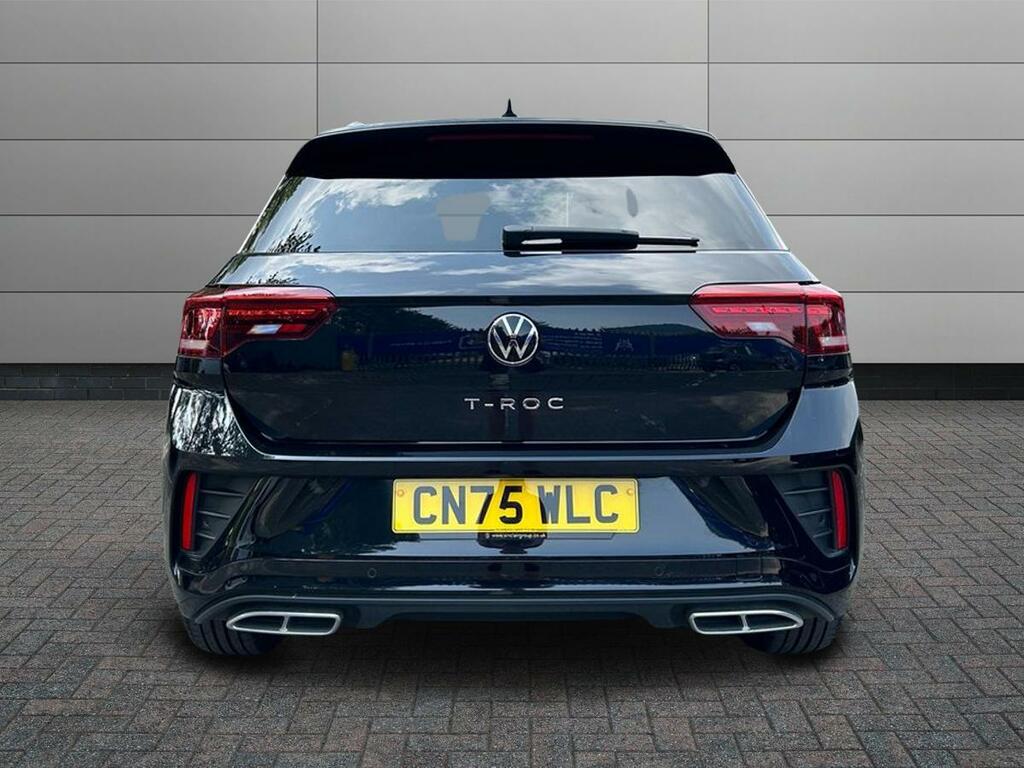 Volkswagen T-Roc 1.5 Tsi R-line Dsg Euro 6 Ss CN75WLC Black #6