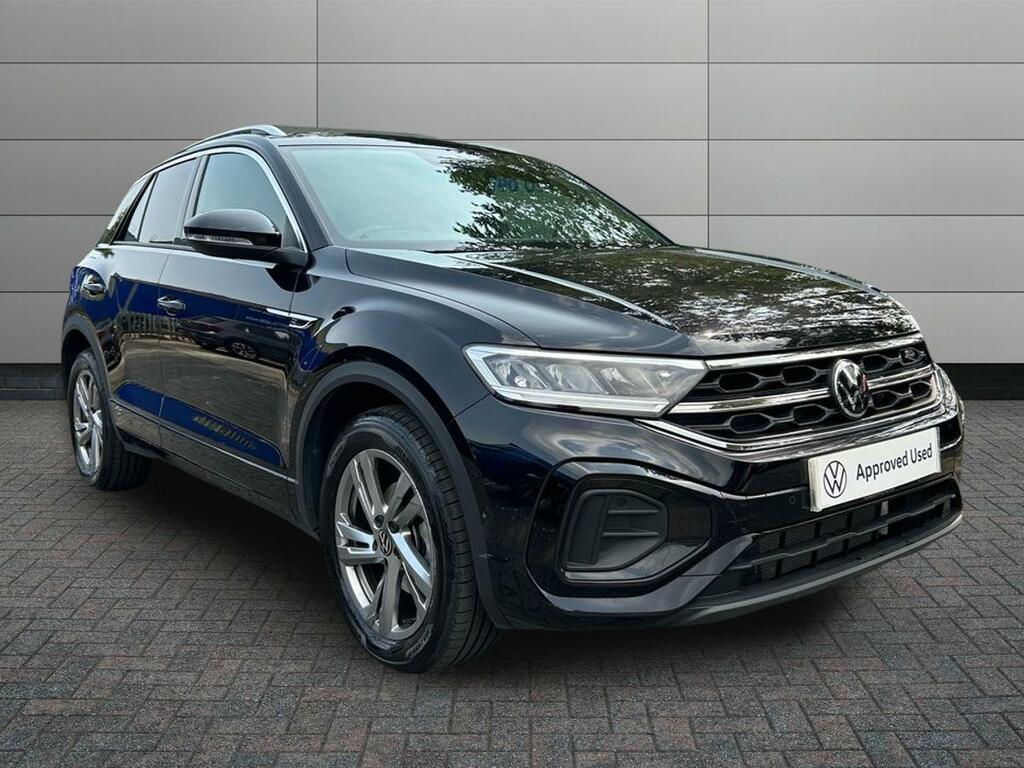 Volkswagen T-Roc 1.5 Tsi R-line Dsg Euro 6 Ss CN75WLC Black