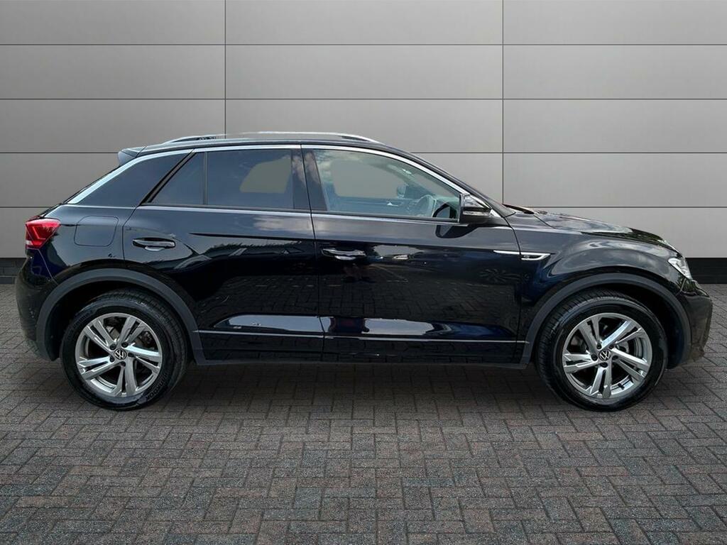 Volkswagen T-Roc 1.5 Tsi R-line Dsg Euro 6 Ss CN75WLC Black #5