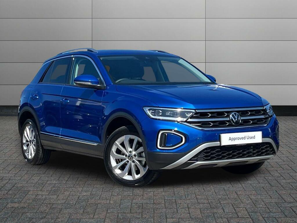 Volkswagen T-Roc 1.5 Tsi Style Euro 6 Ss GD25OEP Blue