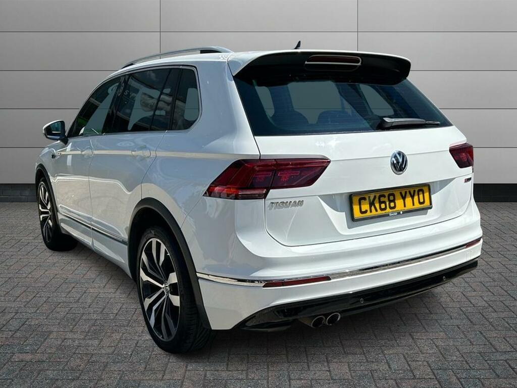 Volkswagen Tiguan 2.0 Tdi R-line Dsg 4Motion Euro 6 Ss CK68YYO White #2