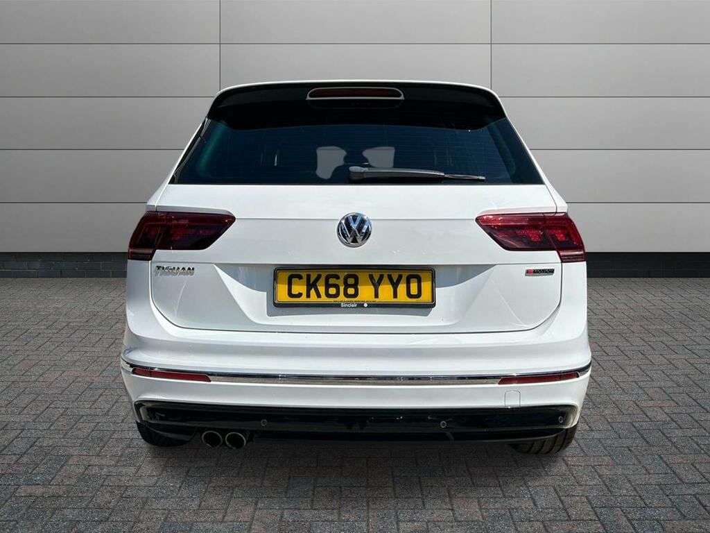 Volkswagen Tiguan 2.0 Tdi R-line Dsg 4Motion Euro 6 Ss CK68YYO White #6