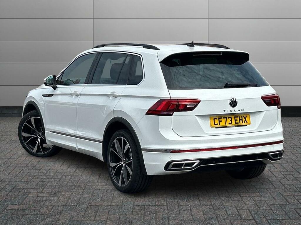 Volkswagen Tiguan 1.5 Tsi R-line Dsg Euro 6 Ss CF73EHX White #2