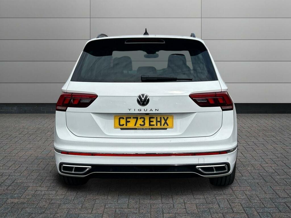 Volkswagen Tiguan 1.5 Tsi R-line Dsg Euro 6 Ss CF73EHX White #6