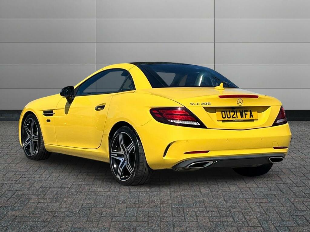 Mercedes-Benz SLC 2.0 Slc200 Final Edition Premium Euro 6 Ss Yellow #2