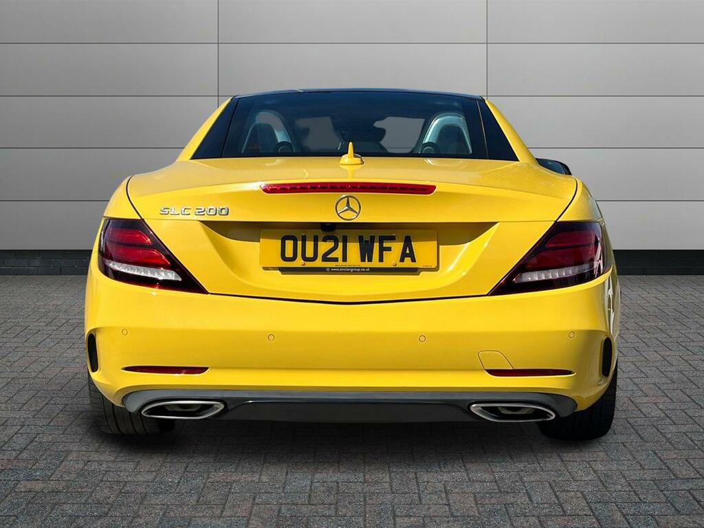 Mercedes-Benz SLC 2.0 Slc200 Final Edition Premium Euro 6 Ss Yellow #6