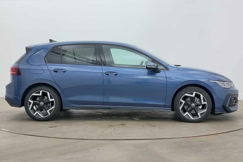 Volkswagen Golf 2.0 Tdi 150 R-line Dsg Blue #4