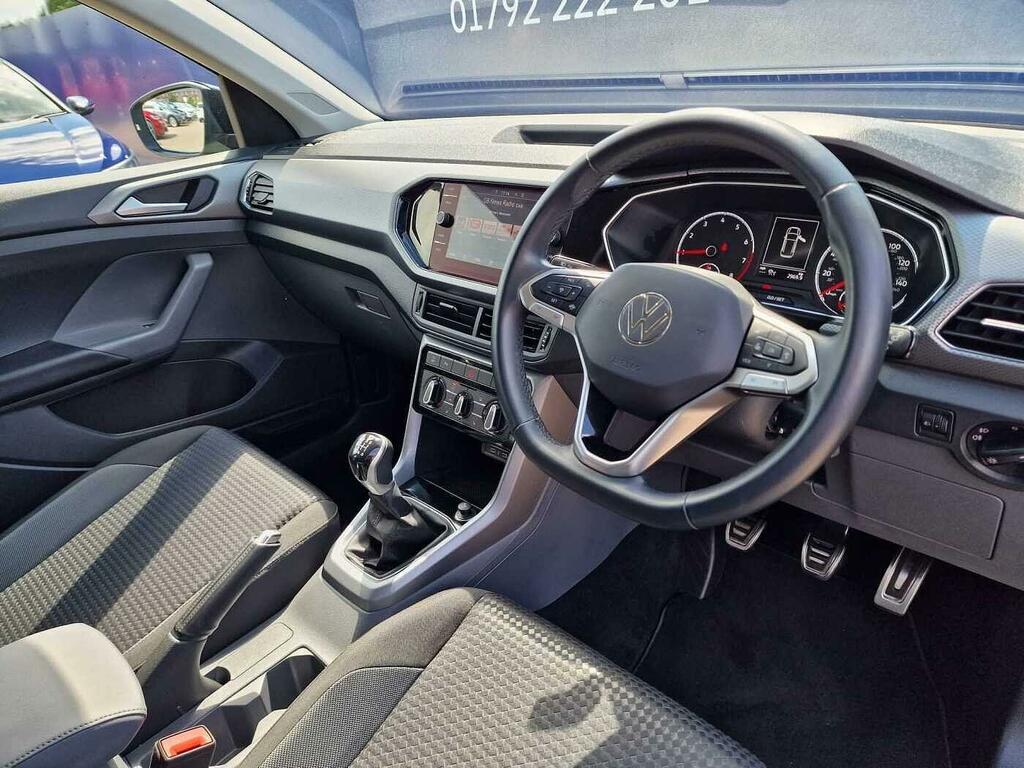 Volkswagen T-Cross 1.0 Tsi 110Ps Active Hatchback Black Mirror Ca Grey #6