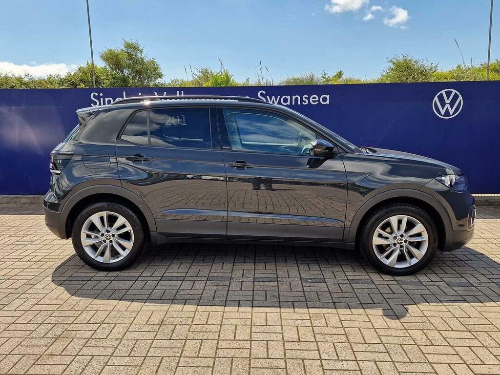 Volkswagen T-Cross 1.0 Tsi 110Ps Active Hatchback Black Mirror Ca Grey #4
