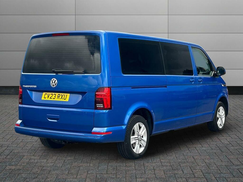 Volkswagen Transporter Shuttle 2.0 Tdi Se Minibus Double Cab Dsg Lwb E Blue #4