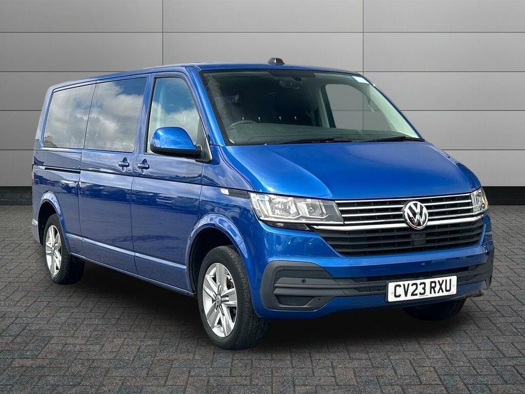 Volkswagen Transporter Shuttle 2.0 Tdi Se Minibus Double Cab Dsg Lwb E Blue