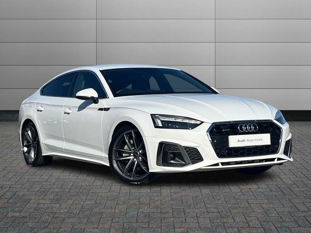 Audi A5 2.0 Tdi 40 S Line Sportback S Tronic Quattro Euro White