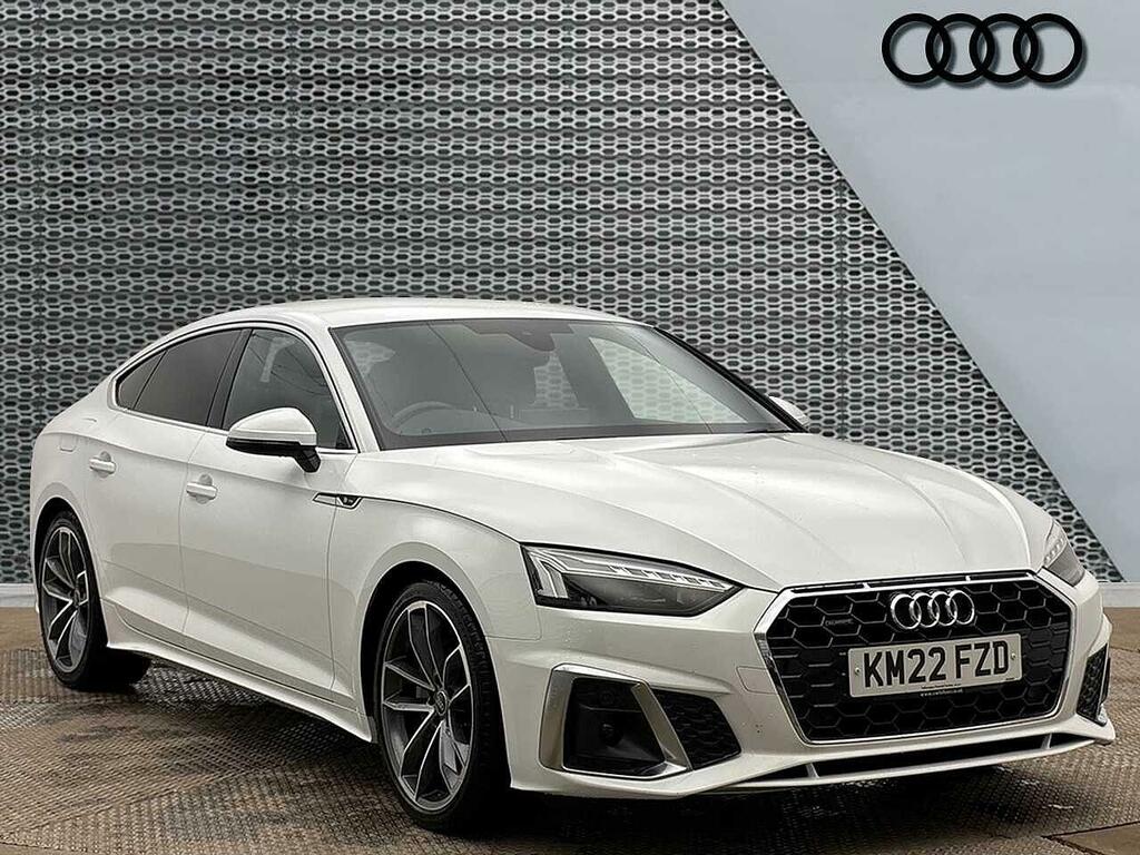 Audi A5 S Line 40 Tdi Quattro 204 Ps S Tronic White