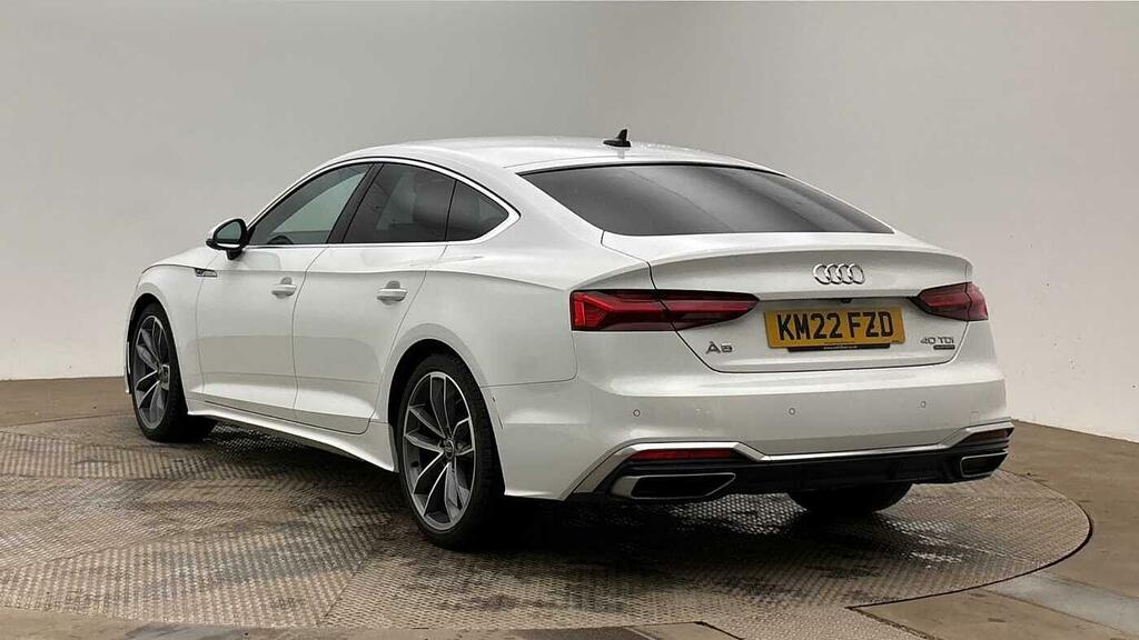 Audi A5 S Line 40 Tdi Quattro 204 Ps S Tronic White #3