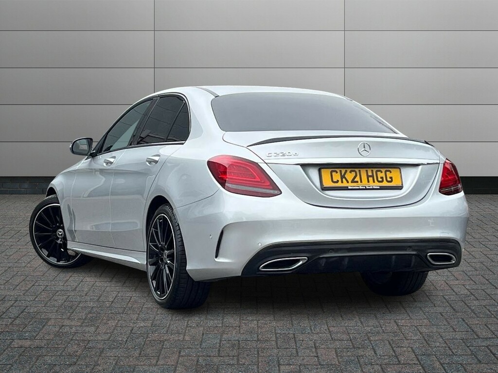 Mercedes-Benz C Class 1.5 C200 Mhev Amg Line Night Edition Premium Plus Red #2