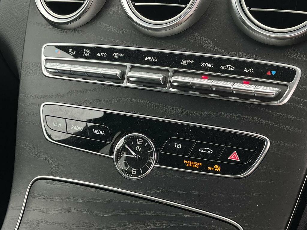Mercedes-Benz C Class 1.5 C200 Mhev Amg Line Night Edition Premium Plus Red #12