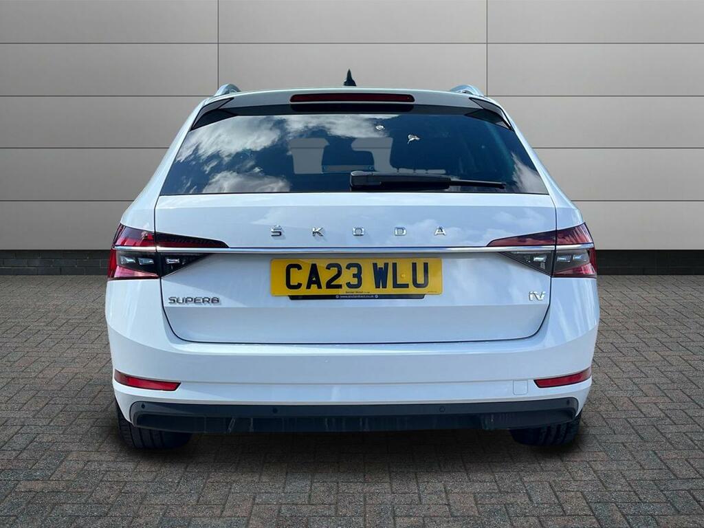 Skoda Superb 1.4 Tsi Iv 13Kwh Se L Estate Plug-in Hy White #6