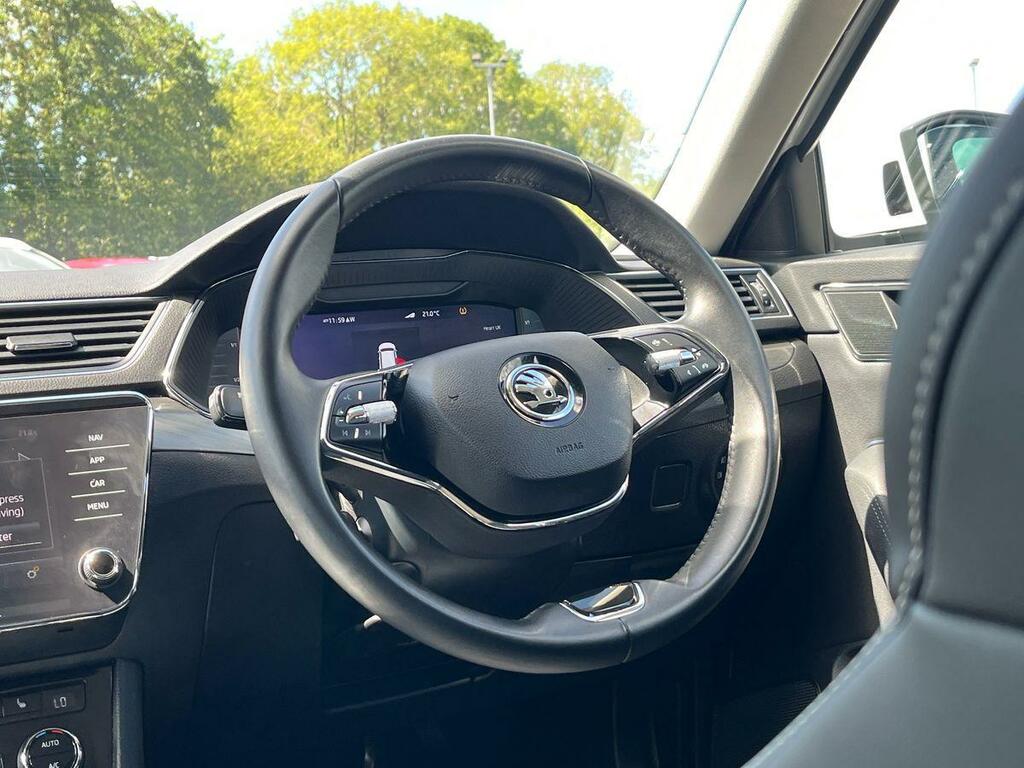 Skoda Superb 2.0 Tdi Cr Sport Line Plus Dsg Hatchback Grey #14