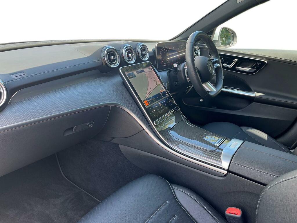 Mercedes-Benz C Class 2.0 C300h Mhev Amg Line Premium Plus G-tronic E Silver #3