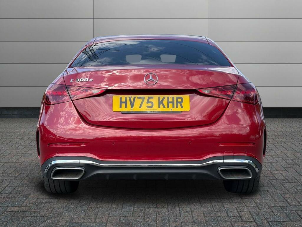 Mercedes-Benz C Class 2.0 C300e 25.4Kwh Amg Line Premium G-tronic Eur Red #6