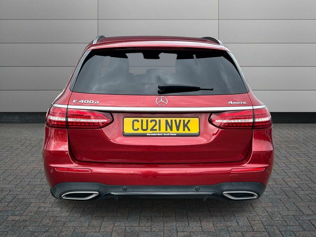 Mercedes-Benz E Class E 400 D 4Matic Amg Line Night Edition Es Red #6