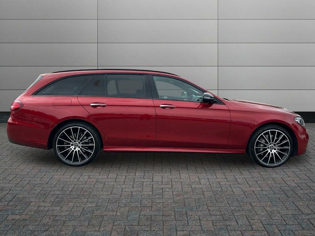 Mercedes-Benz E Class E 400 D 4Matic Amg Line Night Edition Es Red #5