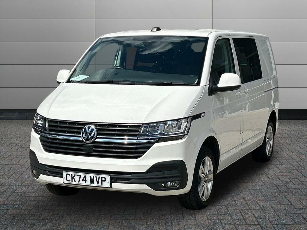 Volkswagen Transporter 2.0 Tdi T32 Highline Kombi Double Cab D White #3