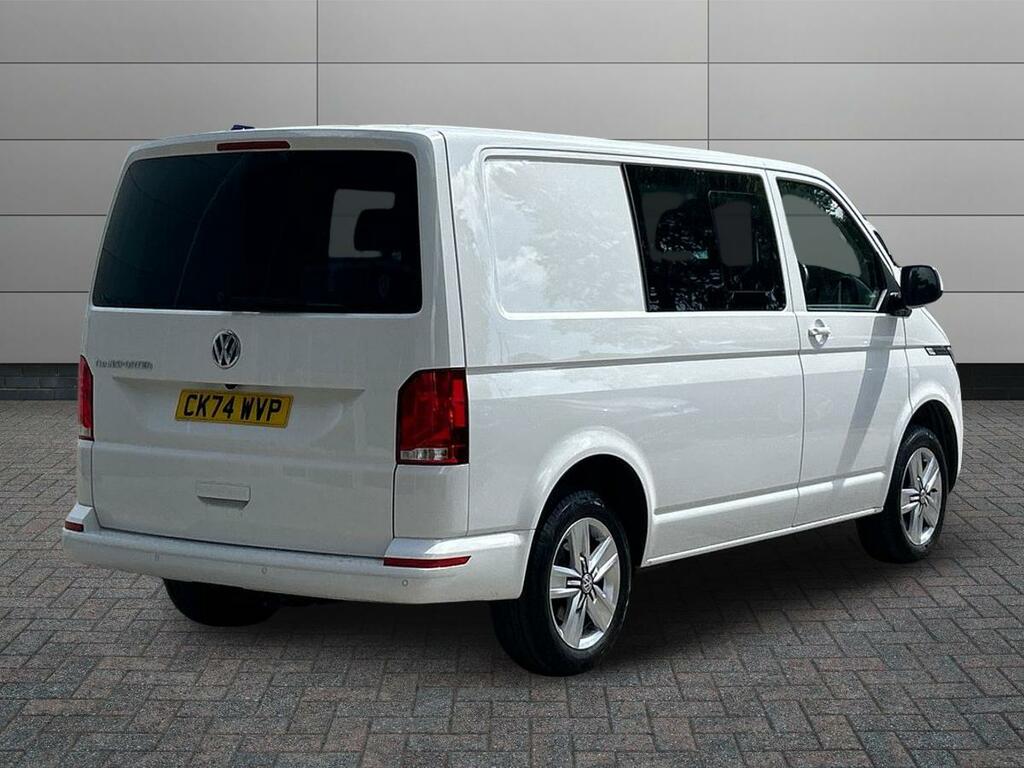 Volkswagen Transporter 2.0 Tdi T32 Highline Kombi Double Cab D White #4