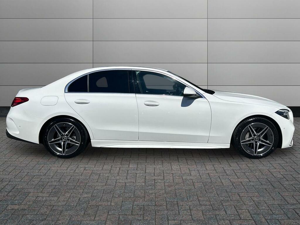 Mercedes-Benz C Class 1.5 C200h Mhev Amg Line G-tronic Euro 6 Ss White #5