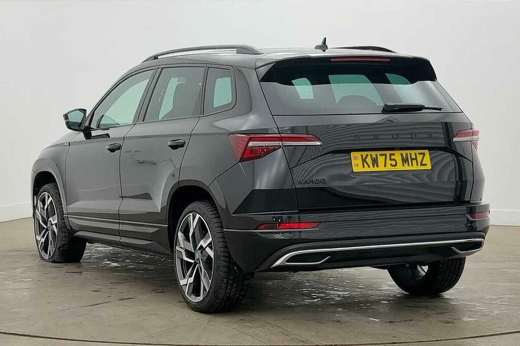 Skoda Karoq 1.5 Tsi Act Sportline Edition Dsg Euro 6 Ss KW75MHZ Black #3