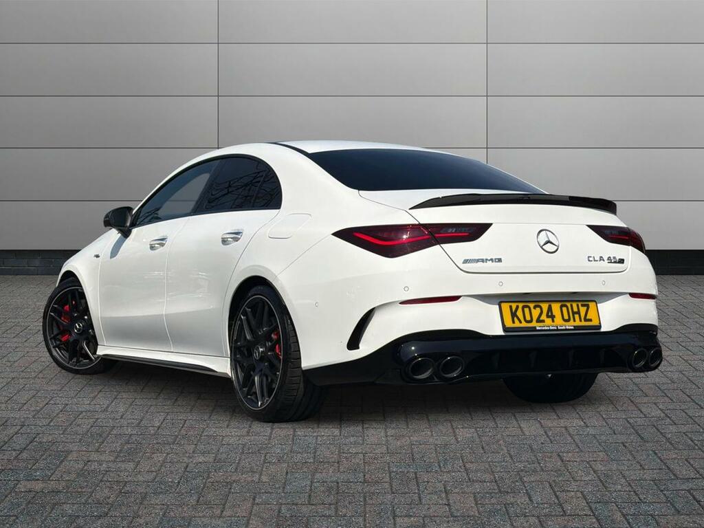 Mercedes-Benz CLA Class 2.0 Cla45 Amg S Plus Coupe 8G-dct 4Matic Euro 6 White #2