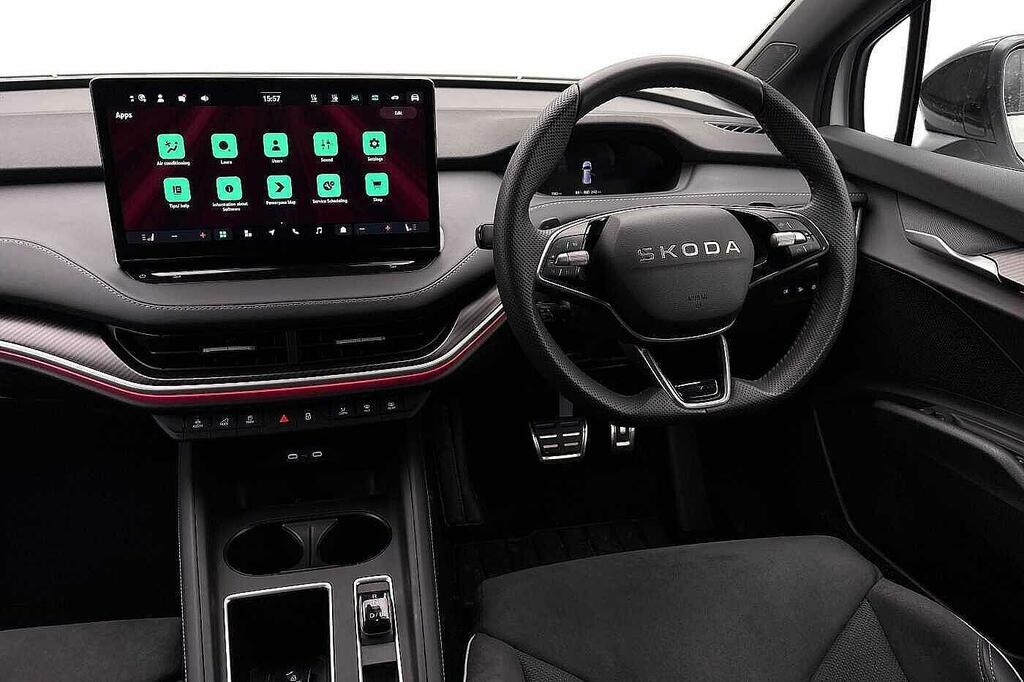 Skoda Elroq 82Kwh 85 Sportline White #2