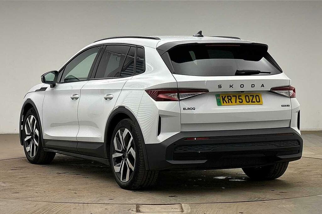 Skoda Elroq 82Kwh 85 Sportline White #3