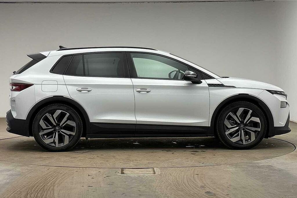 Skoda Elroq 82Kwh 85 Sportline White #4