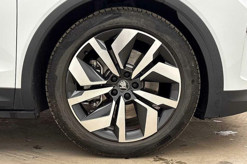 Skoda Elroq 82Kwh 85 Sportline White #5