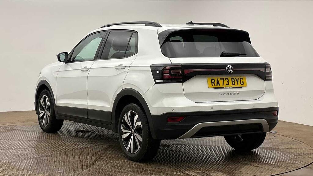 Volkswagen T-Cross 1.0 Tsi Black Edition Volkswagen Warranty White #3