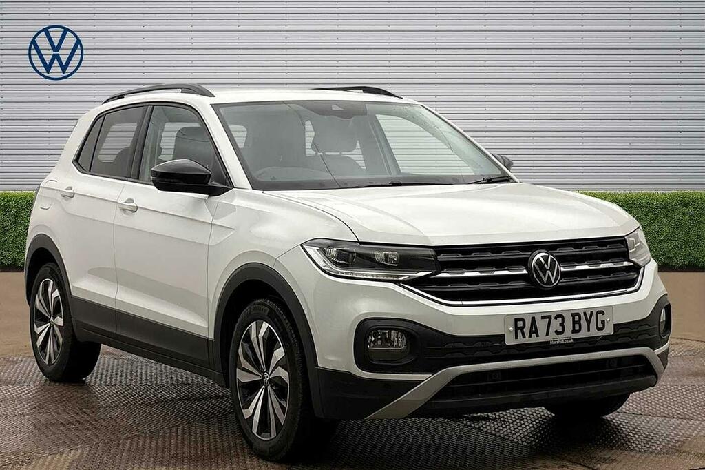 Volkswagen T-Cross 1.0 Tsi Black Edition Volkswagen Warranty White