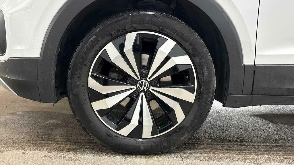 Volkswagen T-Cross 1.0 Tsi Black Edition Volkswagen Warranty White #5