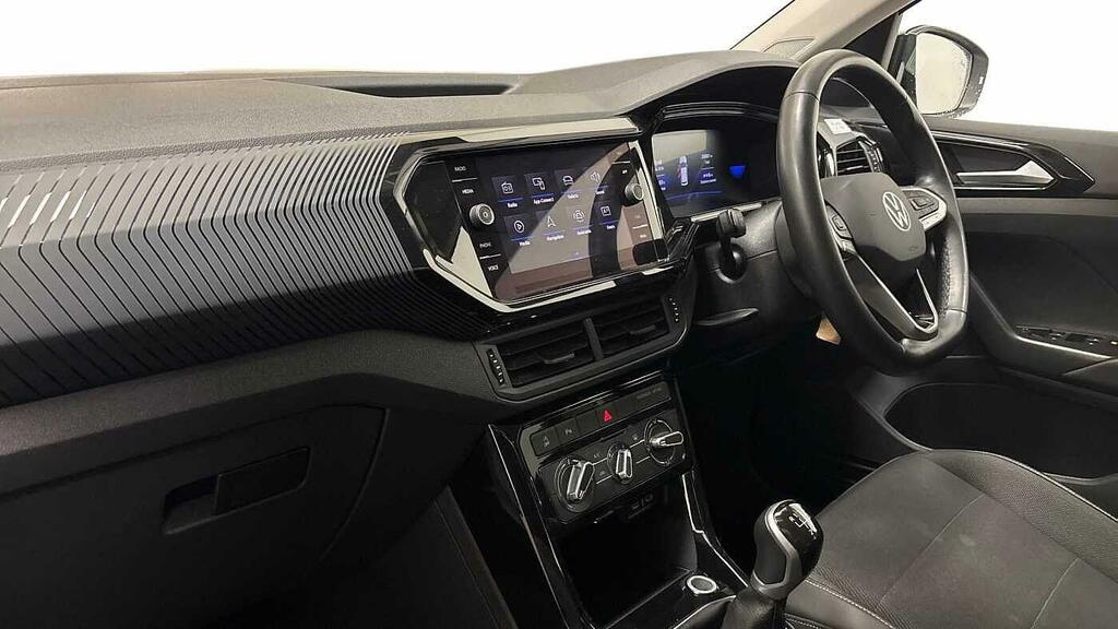 Volkswagen T-Cross 1.0 Tsi Black Edition Volkswagen Warranty White #2