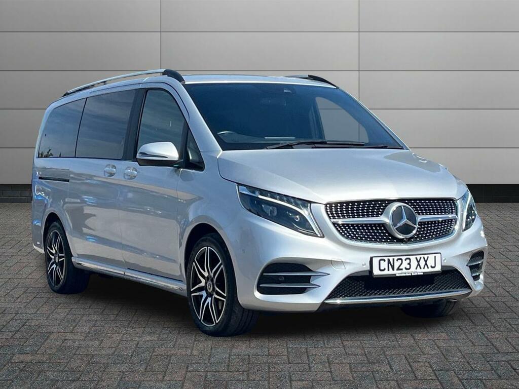 Mercedes-Benz V Class 2.0 V220d Amg Line Mpv G-tronic Euro 6 Silver